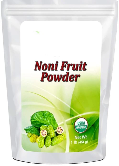 appication of Noni fruit powder